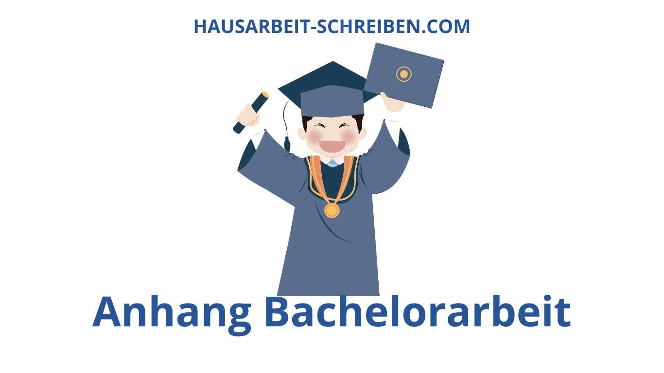 Anhang Bachelorarbeit