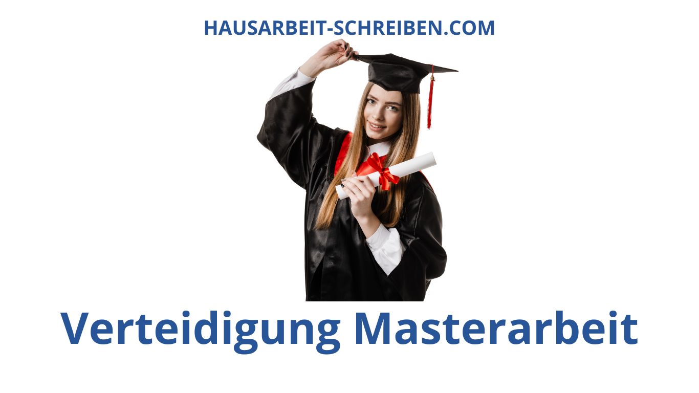 Verteidigung Masterarbeit